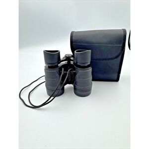 Binoculars 4X30 Compact, Black Neck Strap And‎ Carry Case